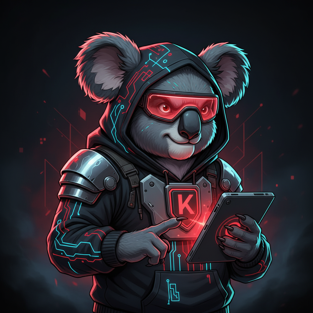 Koala Mascot — Koala Secure RD